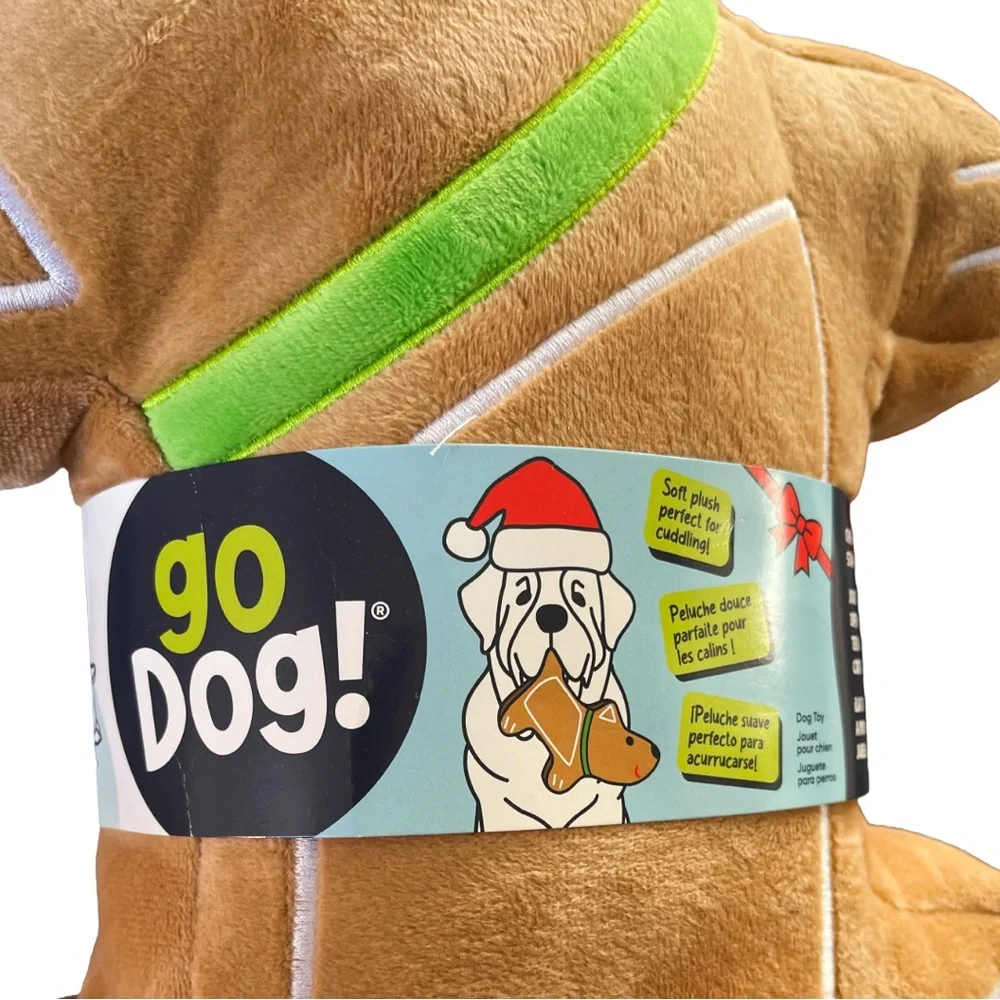 GoDog Jumbo Dog Toy Stuffed Animal NEW